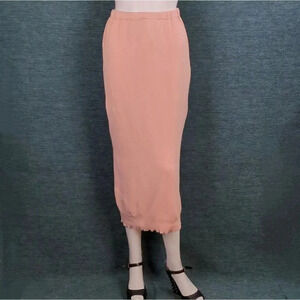 Joan Vass Vintage Cotton Knit Skirt